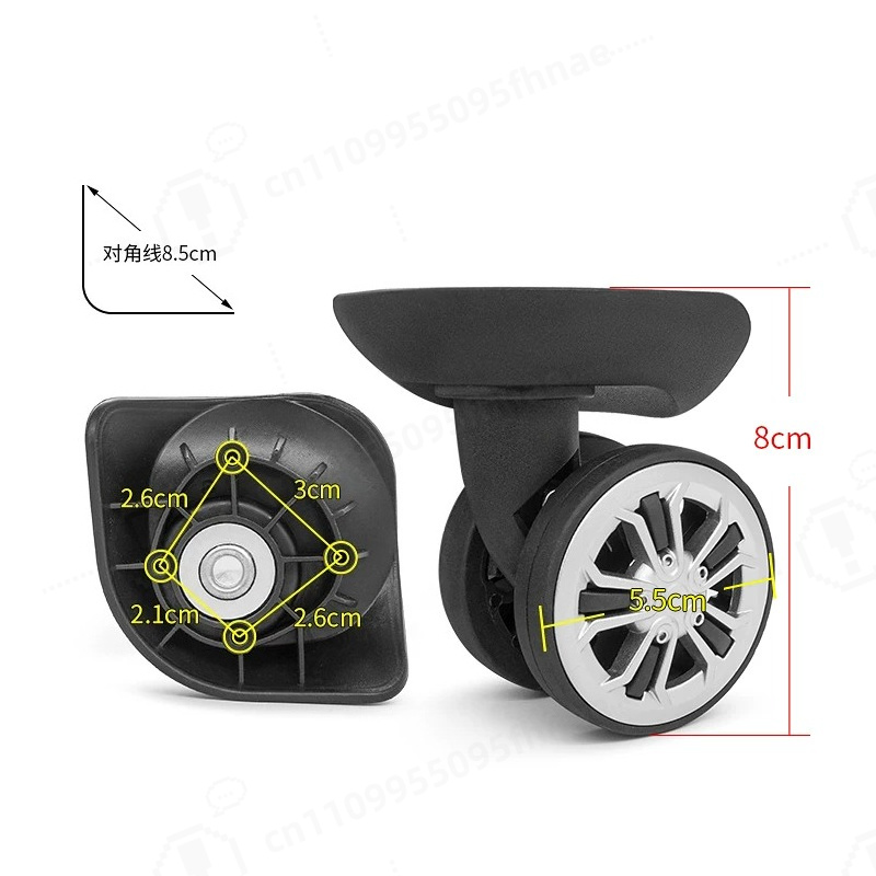 For Diplomat HLA-857 Replaceme - đánh giá và giá Silent Replacement Luggage Wheels