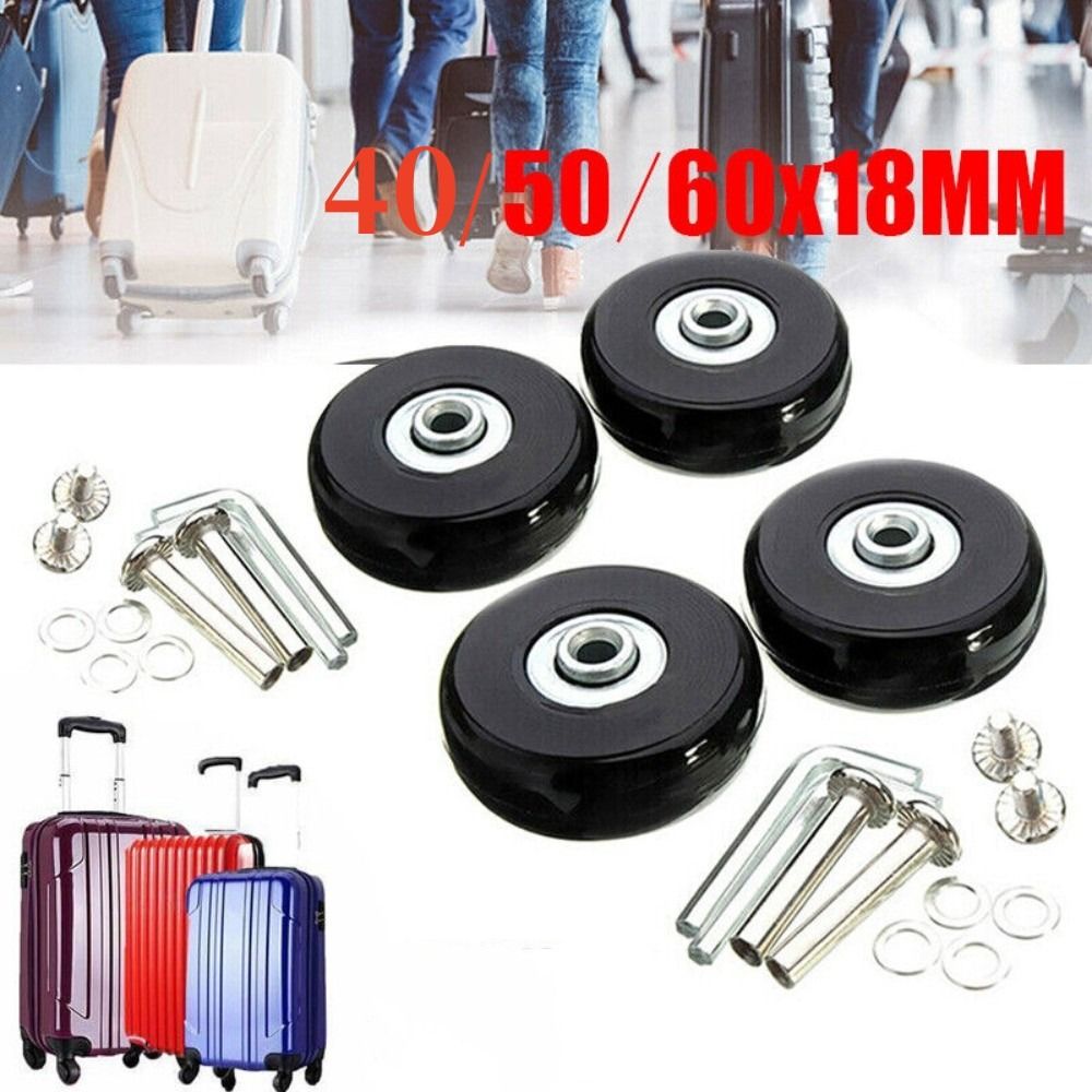 57-59MM Resistant Flexible Sil - đánh giá và giá Silent Replacement Luggage Wheels