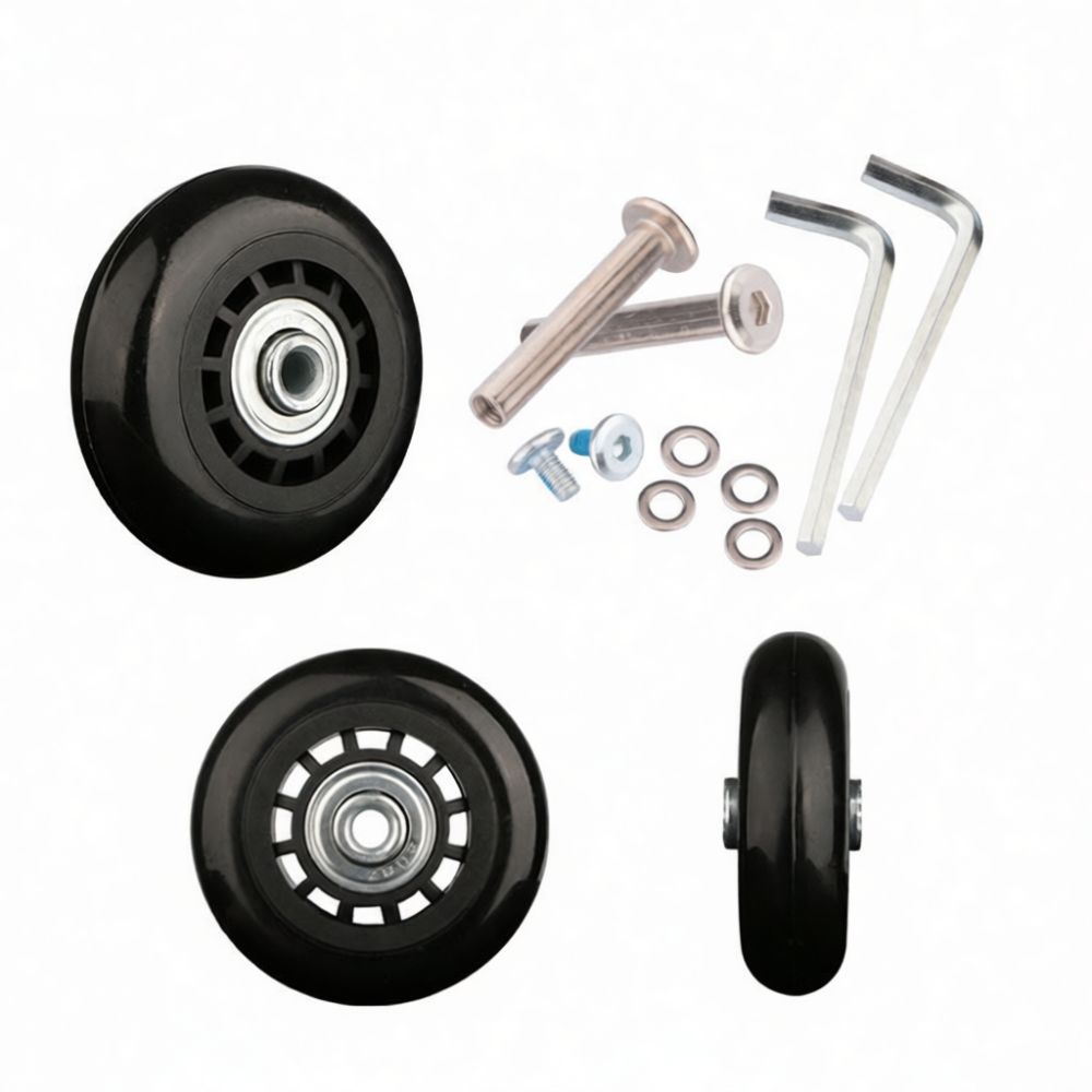 Luggage Casters Rubber Wheels  - đánh giá và giá Silent Replacement Luggage Wheels
