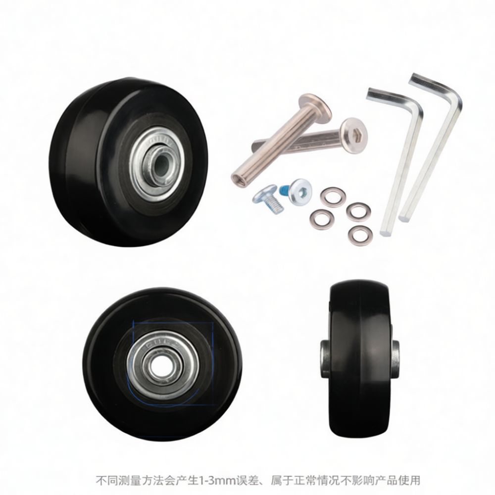 Luggage Casters Rubber Wheels  - đánh giá và giá Silent Replacement Luggage Wheels