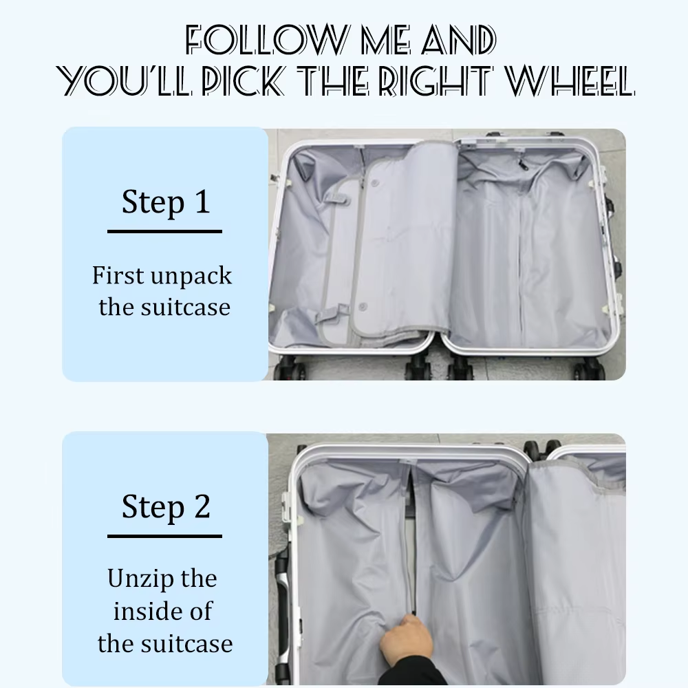 Replacement Wheels For Samsoni - đánh giá và giá Silent Replacement Luggage Wheels