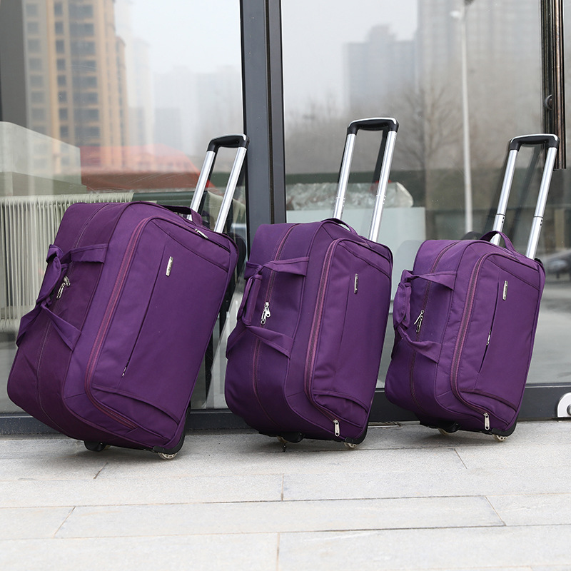 Travel Luggage Bags Oxford Wat - đánh giá và giá Foldable Rolling Luggage Bag