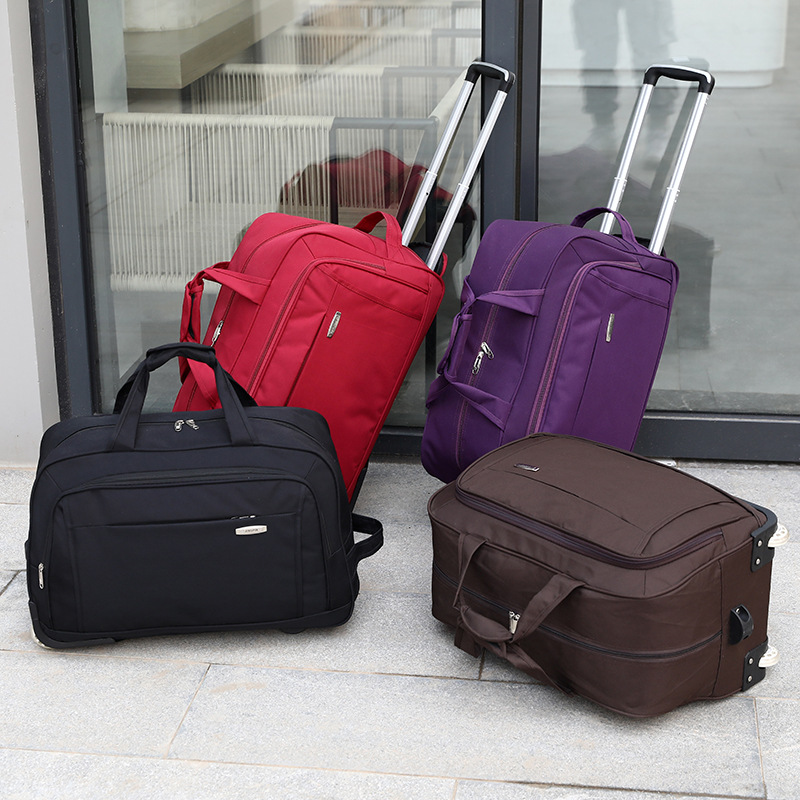 Travel Luggage Bags Oxford Wat - đánh giá và giá Foldable Rolling Luggage Bag