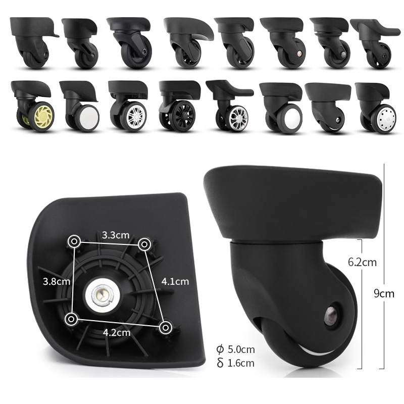 Luggage Wheels for Samsonite A - đánh giá và giá Silent Replacement Luggage Wheels