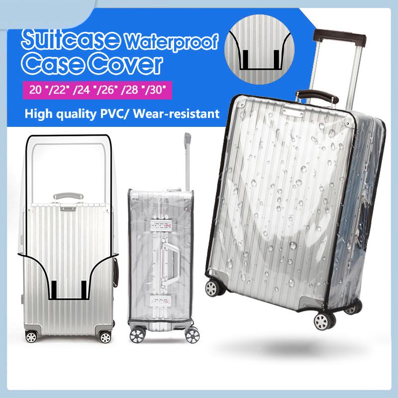 Waterproof Transparent Luggage - đánh giá và giá Waterproof Suitcase Cover Protector