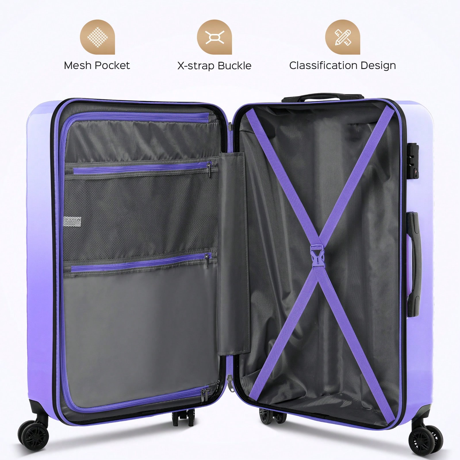 20/28 Inch Hardshell Luggage S - đánh giá và giá Spinner Wheel Rolling Suitcase 20 Inch