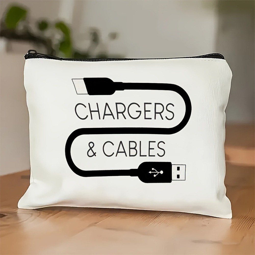New Canvas Charger Storage Pou - đánh giá và giá Cosmetic Bags