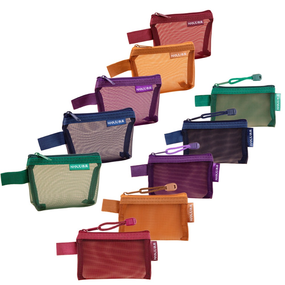 Portable Mesh Fabric Travel Gr - đánh giá và giá Cosmetic Bags